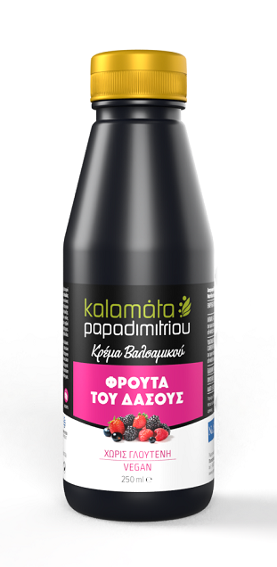 Παπαδημητρίου Χ.Κ. Αβετ Κρέμα Μπαλσάμικου με Φρούτα του δάσους, Καλαμάτα Παπαδημητρίου (250 ml)