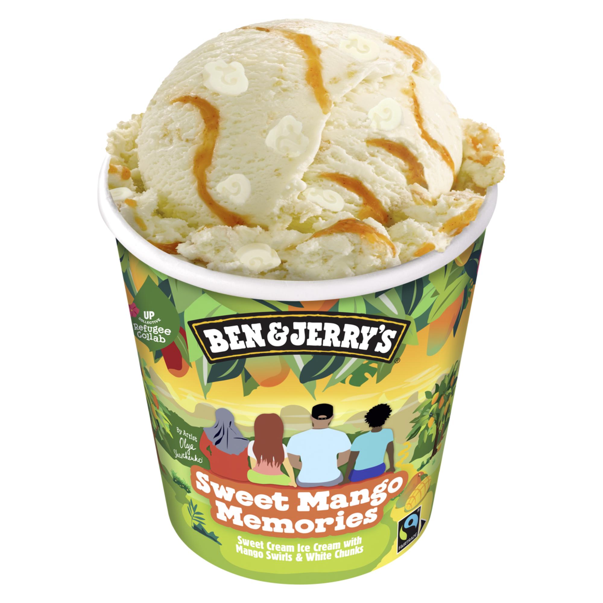 Ελαϊς-Unilever Hellas Α.Ε. Παγωτό Sweet Mango Ben&Jerry's (465 ml)