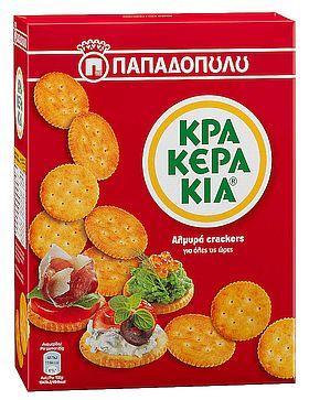 Κρακεράκια Aλμυρά Παπαδοπούλου (190 g)