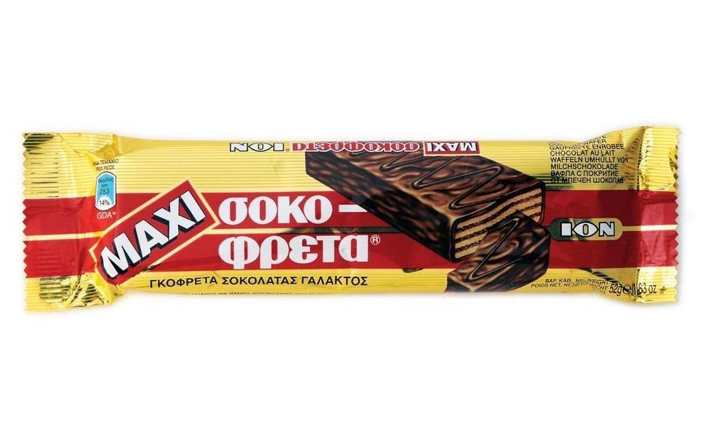Σοκοφρέτα Μaxi ΙΟΝ (52g)