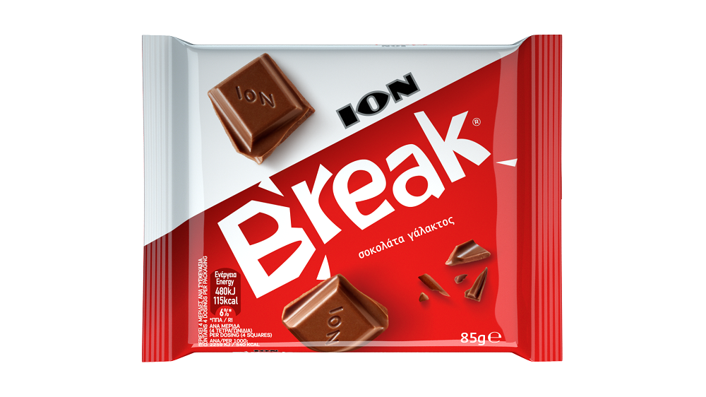 Milk Chocolate Break ION 85g  e-Freshgr