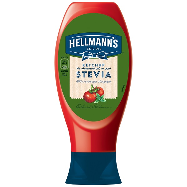 Κέτσαπ Stevia Top down Hellmann’s (465 g)