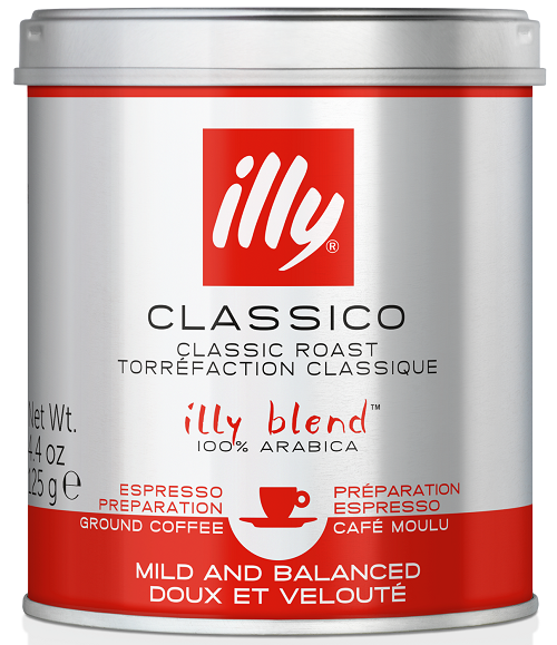 Illy Kαφές Αλεσμένος Medium roasted Illy (125g)