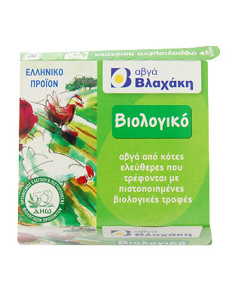 Αυγά Φρέσκα Βιολογικά Medium 4 τεμ. Βλαχάκη (53-63 g)