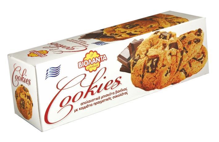 Μπισκότα Cookies Βανίλια Βιολάντα (175 g)