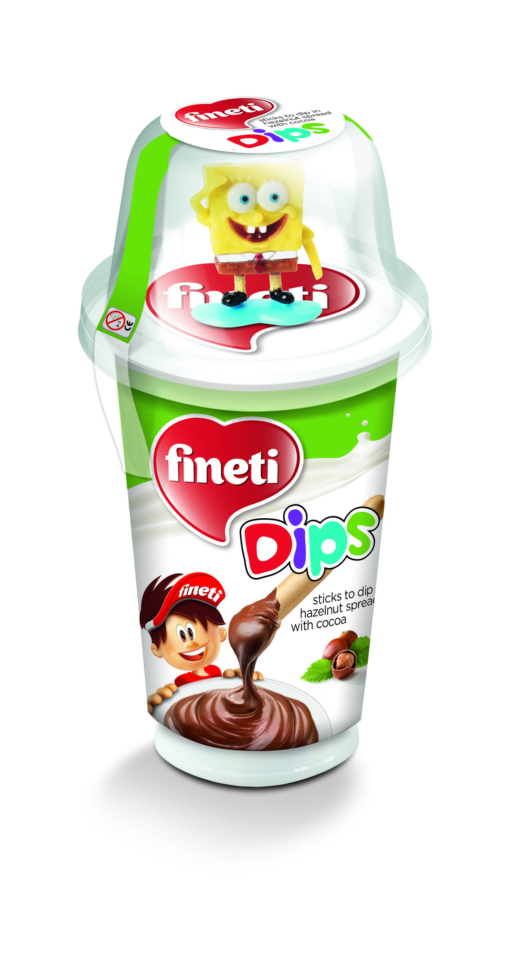 Dips Πραλίνα Fineti (45 g)