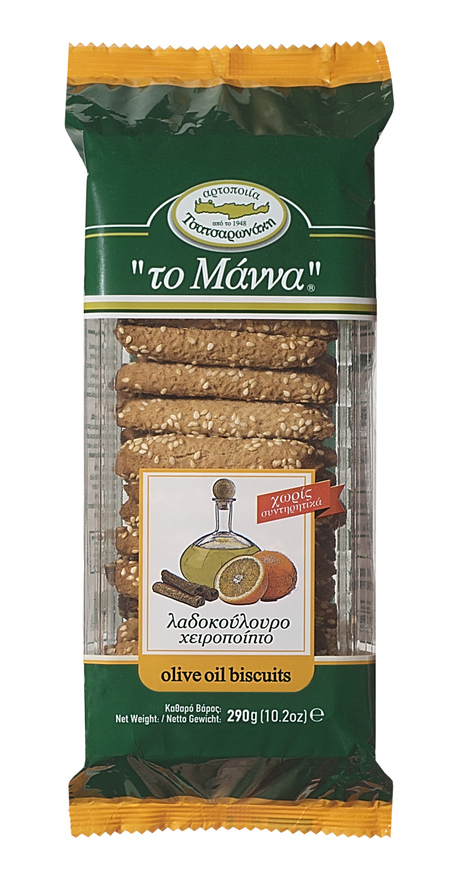 Λαδοκούλουρο Το Μάννα (290 g)