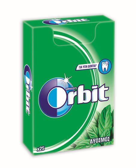 Τσίχλες Δυόσμος Orbit (35 g)