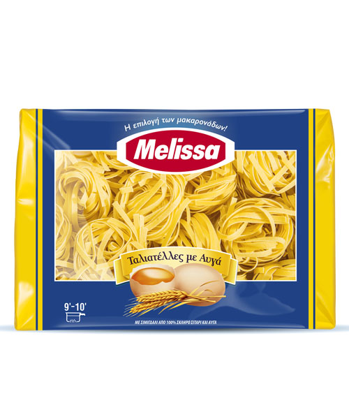 Ταλιατέλλες Με Αυγά Melissa (500 g)
