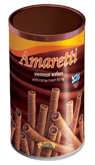 Γκοφρέτες Viennoise Κακάο Amaretti (110 g)