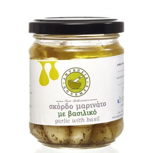 Σκελίδα Σκόρδο Με Βασιλικό Amvrosia Gourmet (190 g)