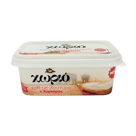 Soft με βούτυρο Τ. Κερκύρας σε κύπελλο Χωριό (225 g)