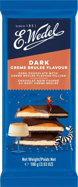 Σοκολάτα με γέμιση Creme Brulee Wedel (100 g)
