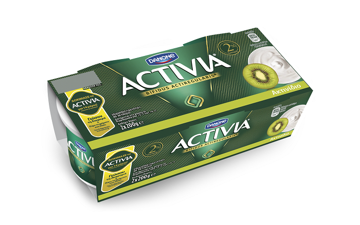 Επιδόρπιο Γιαουρτιού Ακτινίδιο Activia (2×200 g)