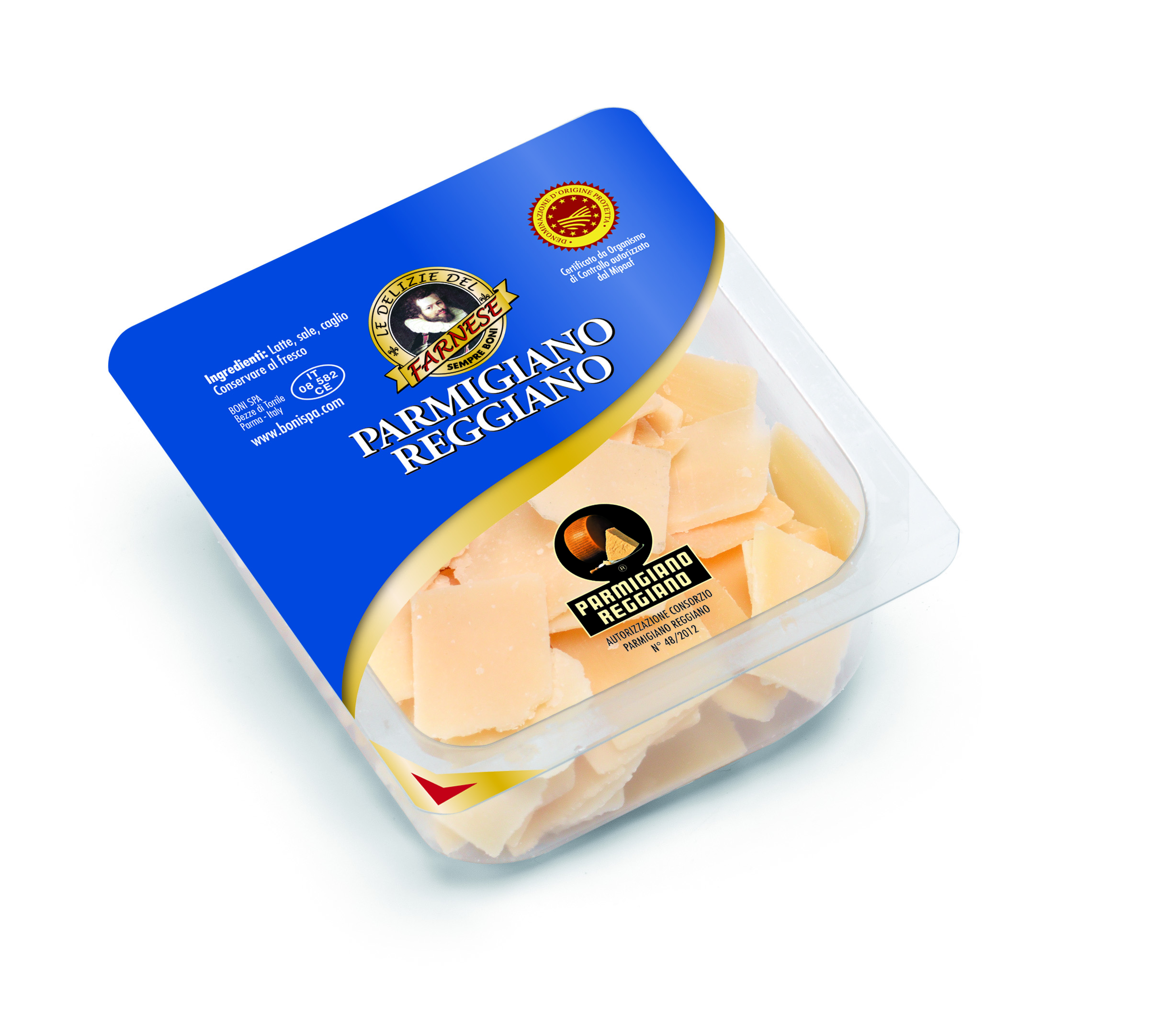 Νιφάδες Παρμεζάνας Parmigiano Reggiano σε τάπερ Boni (100g)