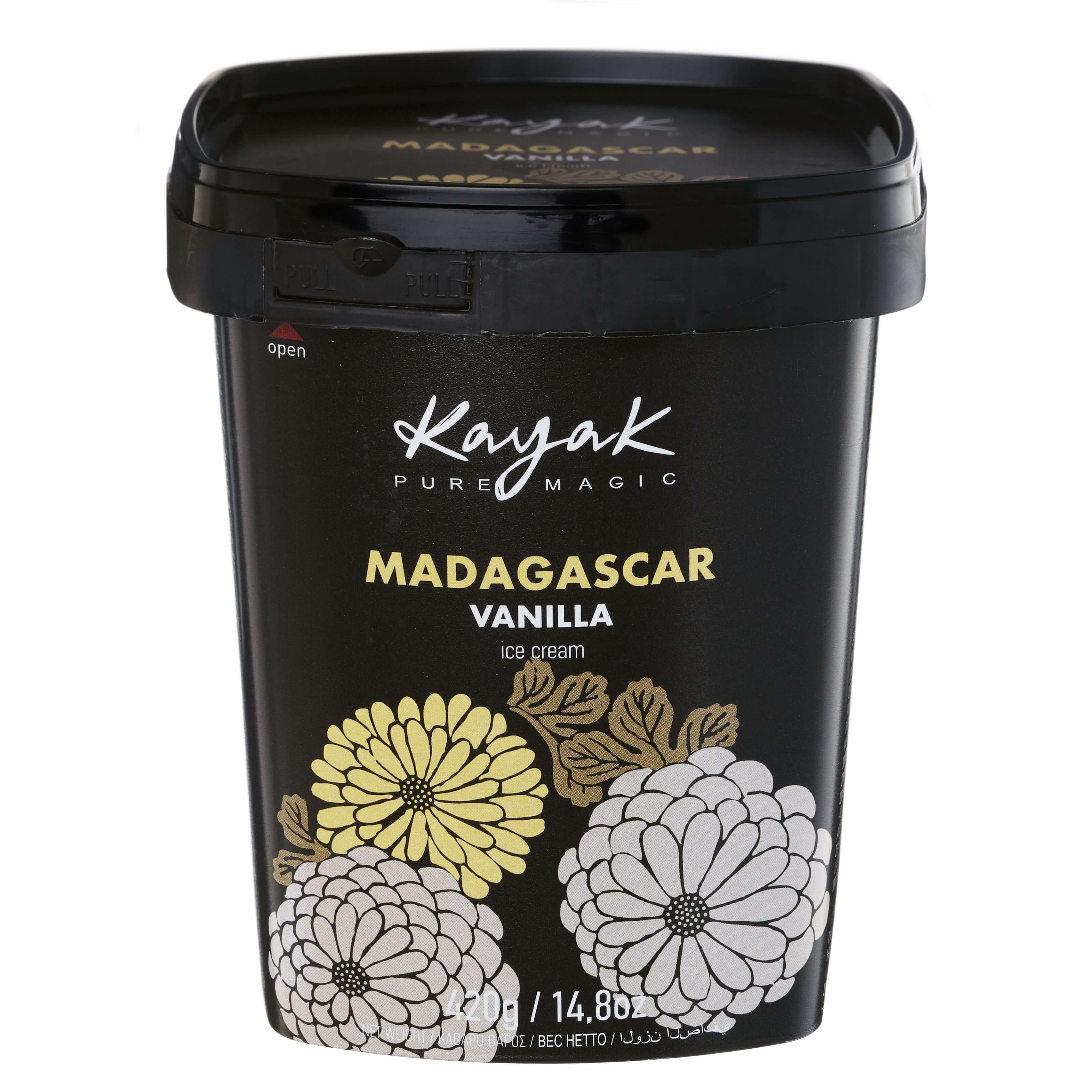 Kayak Παγωτό Βανίλια Μαδαγασκάρης Kayak (500 ml)