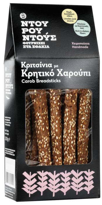 Σφακιανό Κριτσίνι Χαρουπιού Ντουρουντούς (200 g)
