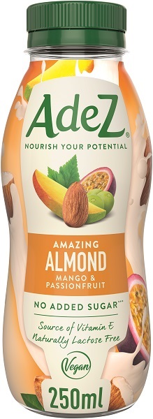 Ρόφημα Αμυγδάλου με χυμό Mango & PassionFruit Adez (250 ml)