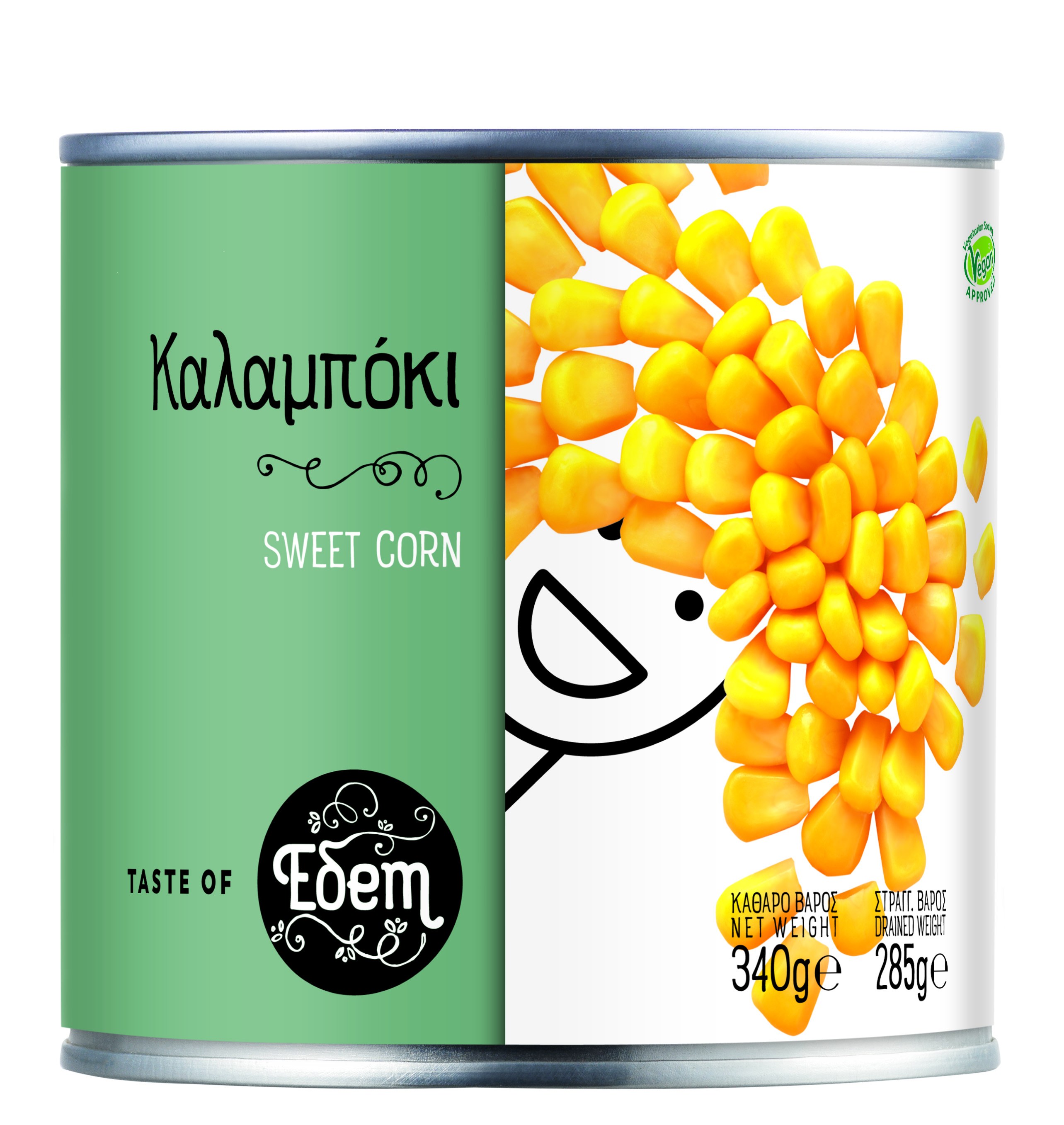 Γλυκό καλαμπόκι Έδεμ (340 g)