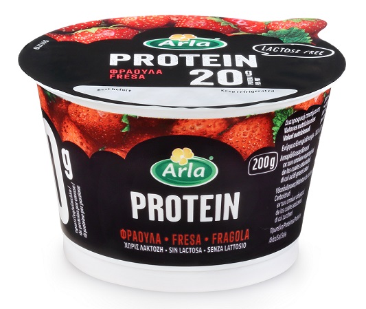 Επιδόρπιο Γάλακτος Φράουλα Protein Arla (200g)