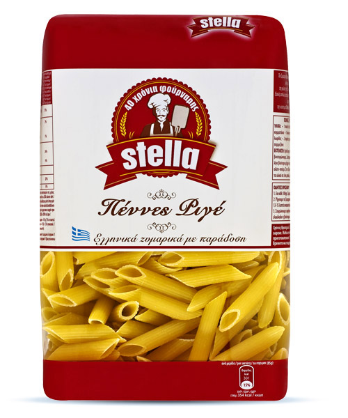 Πέννες Ριγέ Stella (500 g)