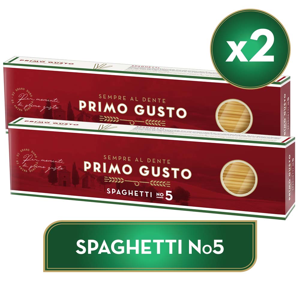 Σπαγγέτι Νο 5 Primo Gusto (2×500 g) Τα 2 τεμάχια – 25%