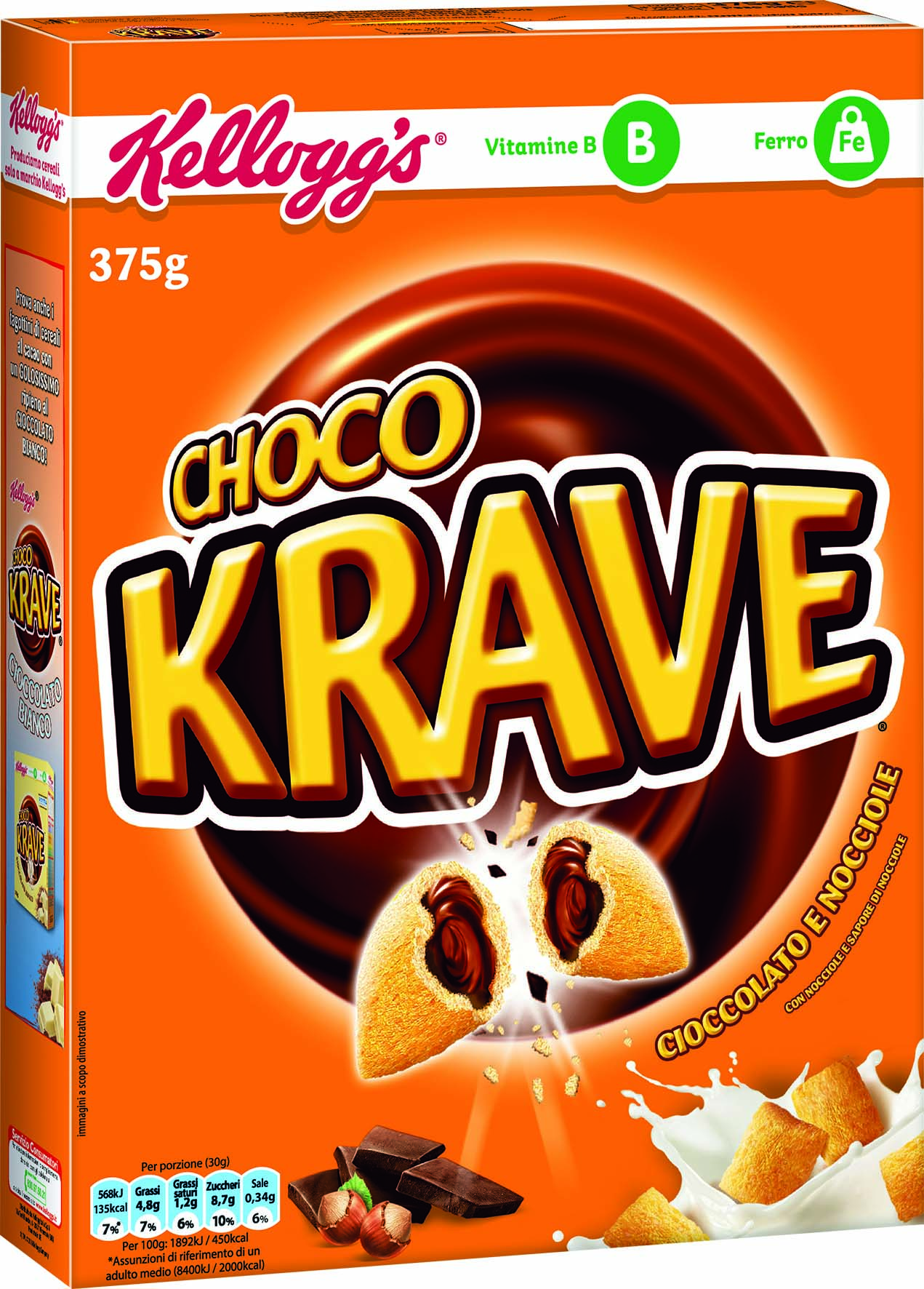 Δημητριακά Krave Choco Kellogg’s (375 g)