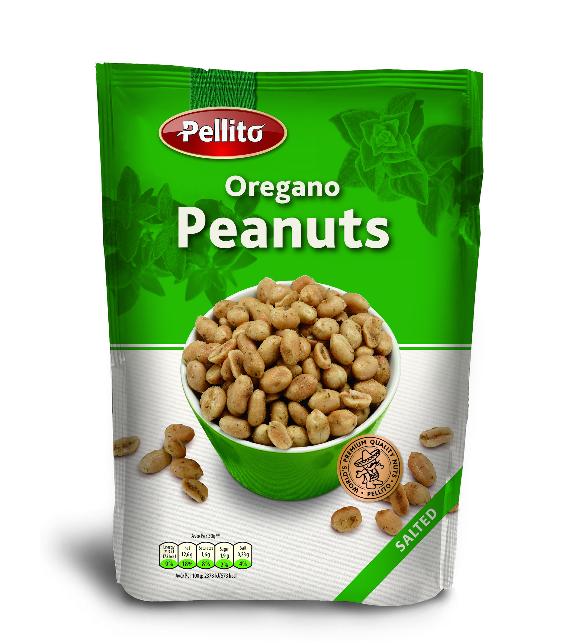 Pellito Φιστίκια Αλατισμένα με Ρίγανη Pellito (150g)