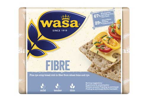 Φρυγανιές πλούσιες σε φυτικές ίνες Wasa Fibre (230 g)
