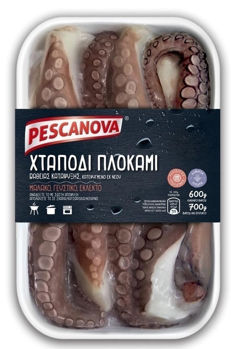 Χταπόδι Πλοκάμι Κατεψυγμένο Pescanova (600gr)