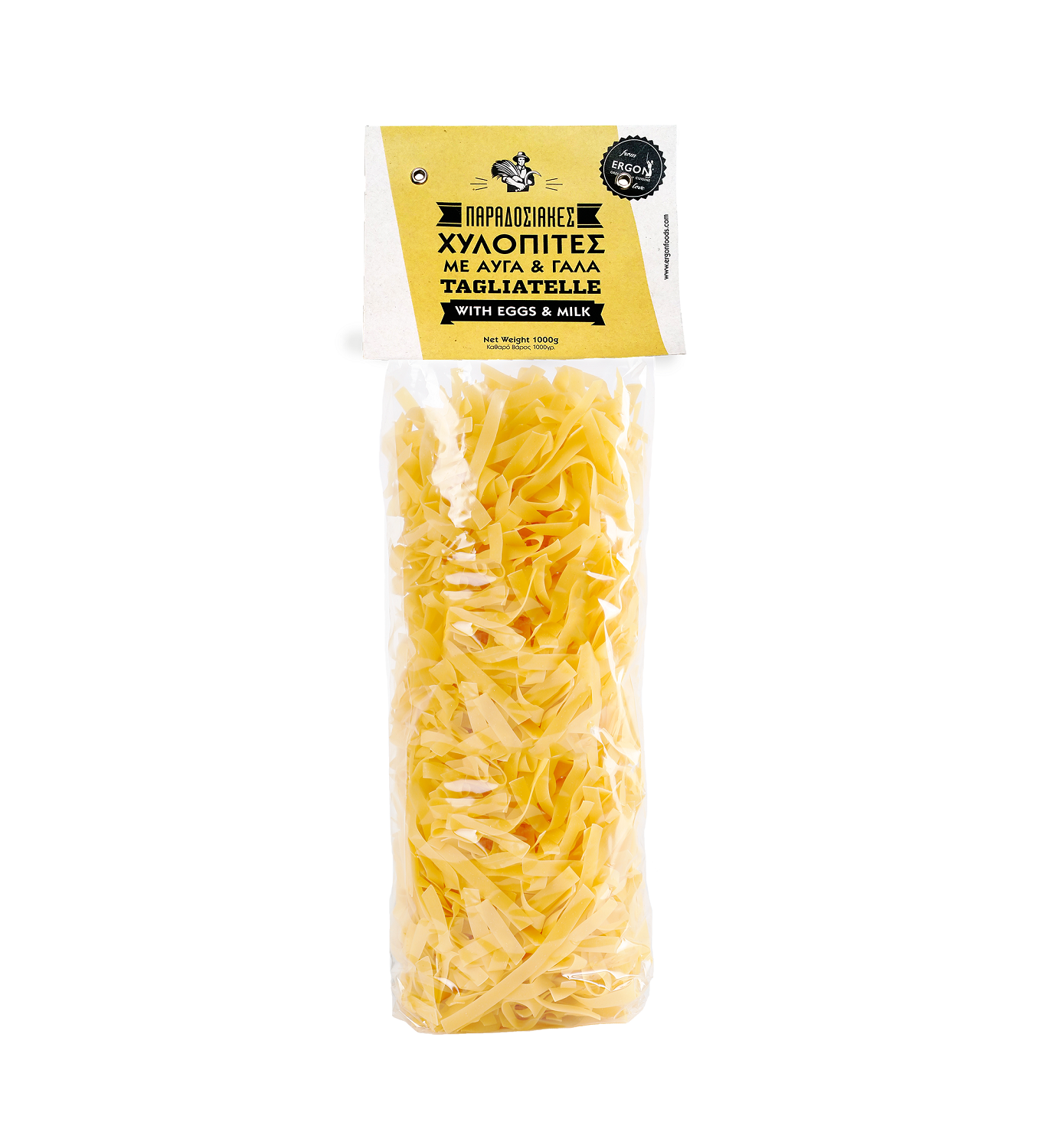 Χυλοπίτες Αραβησσού με Αυγά και Γάλα ERGON (1kg)