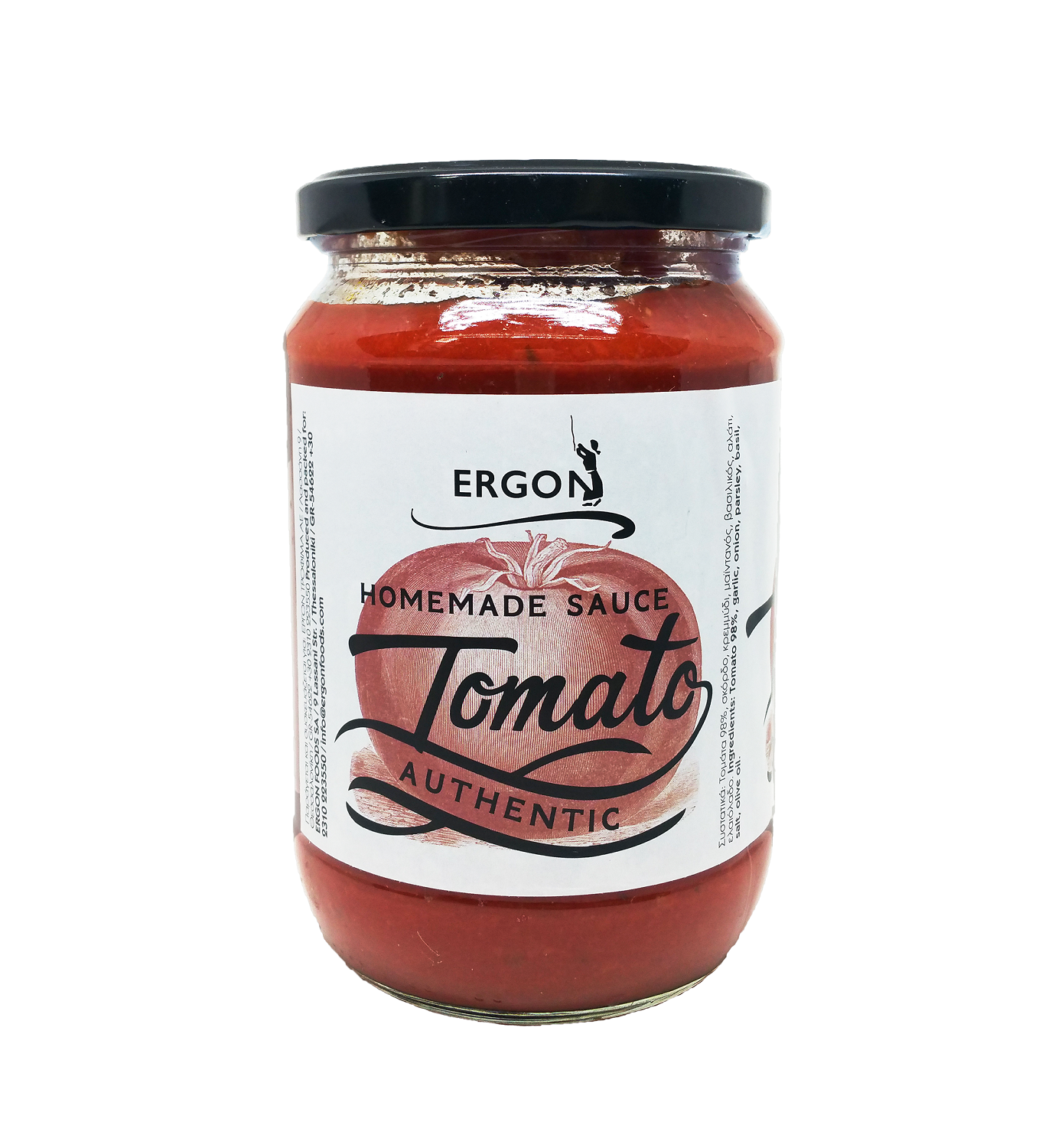 Σπιτική Σάλτσα Τομάτας Αριδαίας ERGON (720g)