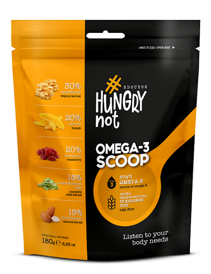 Ωμέγα-3 Scoop Mix Hungry Not (180g)