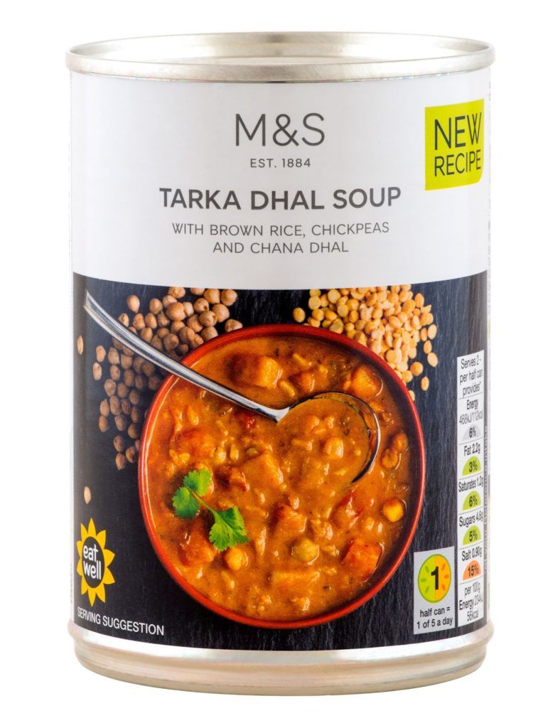 Marks & Spencer Πικάντικη τοματόσουπα με φακές Marks & Spencer (400 g)