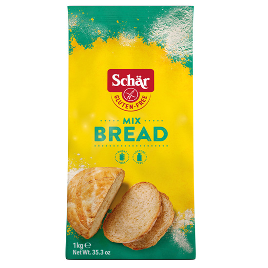 Green Bay Μείγμα Αλευρών για Ψωμί χωρίς γλουτένη Schar (1kg)