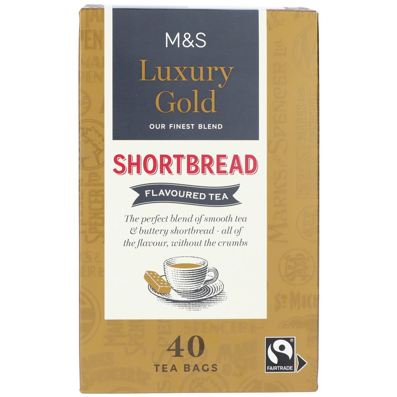 Marks & Spencer 40 gold φακελάκια τσαγιού με γεύση μπισκότο Marks & Spencer (116g)