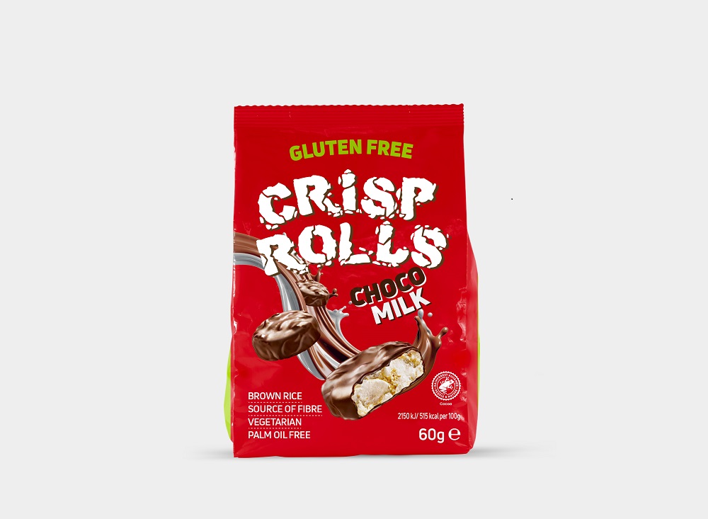 Elgen Crisp Rolls Choco Milk Ελgen (60g)