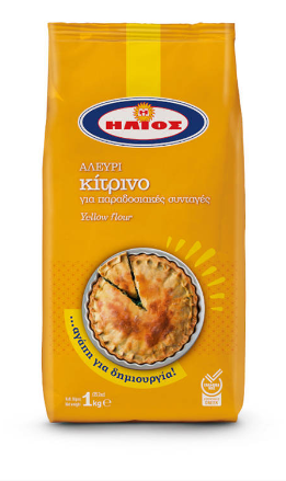 Ήλιος Ζυμαρικά Αλεύρι Κίτρινο Ήλιος (1kg)