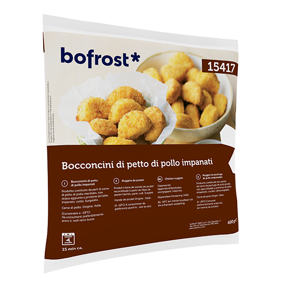 To Your Door A.E. Κοτομπουκιές Στήθους Κοτόπουλου bofrost* (600g)