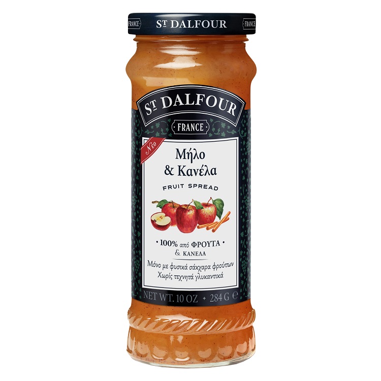 St. Dalfour Μαρμελάδα Μήλο και Κανέλα St.Dalfour (284 g)