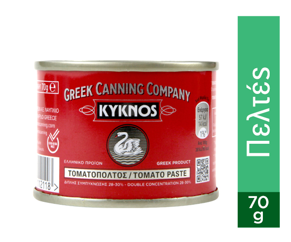 Τοματοπολτός (28-30%) Κύκνος (70 g)