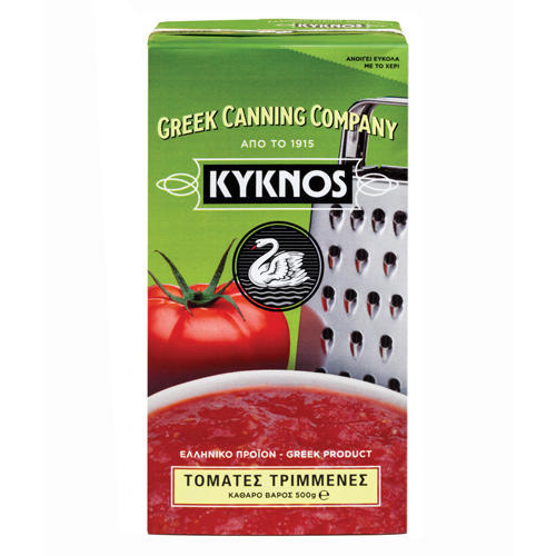 Τομάτες Τριμμένες σε Χυμό Τομάτας Κύκνος (500 g)