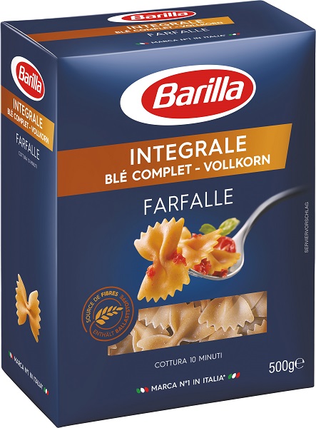 Φαρφάλες Ολικής Άλεσης Barilla (500 g)