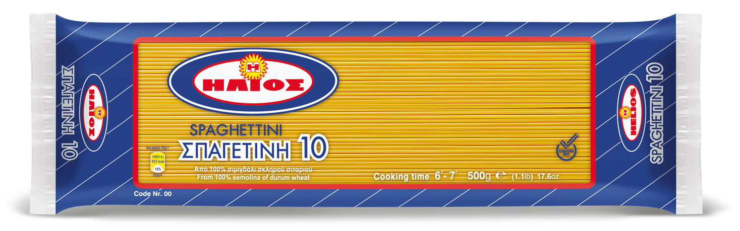 Σπαγετίνη 10 Ήλιος (500 g)