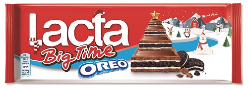Σοκολάτα Γάλακτος Big Time Oreo Lacta (320g)
