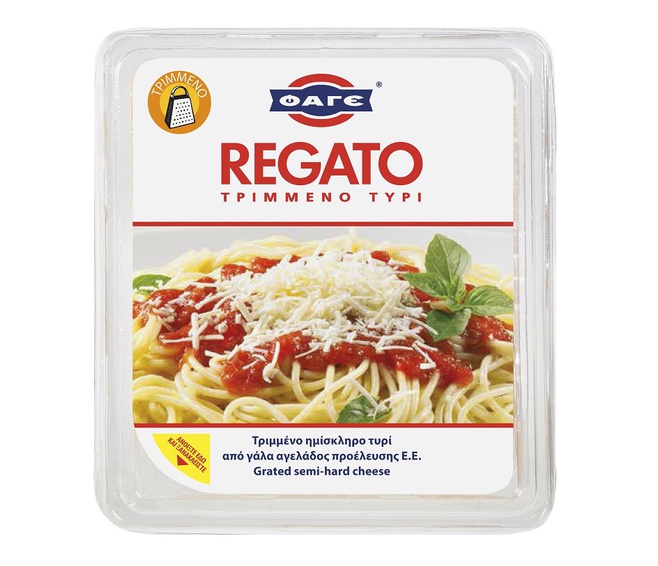 Τυρί Regato Τριμμένο Φάγε (200 g)