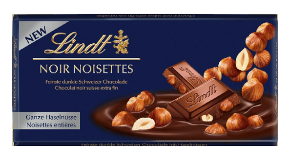Σοκολάτα Dark Classic με Φουντούκι, Lindt (100 g)