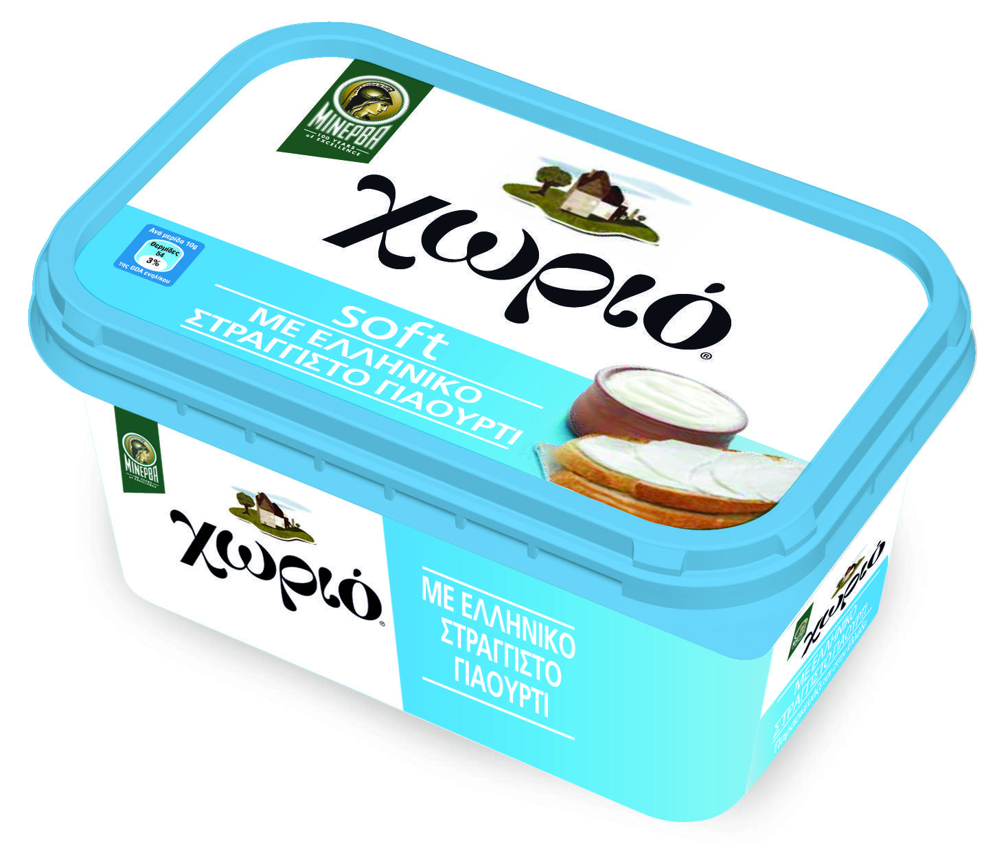 Μαργαρίνη Soft με Ελληνικό Γιαούρτι Χωριό (500 g)