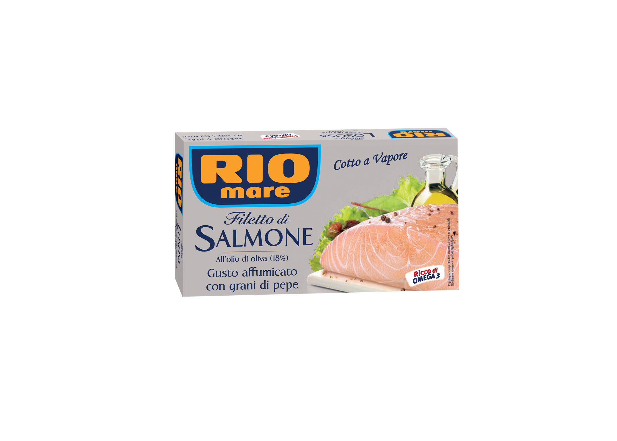 Σολομός Φιλέτο Σε Καπνιστή Γεύση Rio Mare (150 g)
