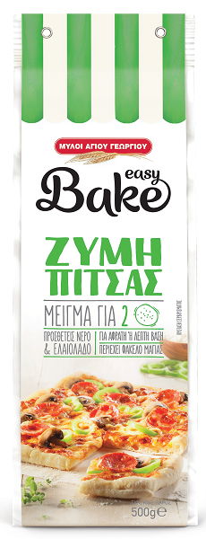 Μείγμα για Pizza Easy Bake Μύλοι Αγίου Γεωργίου (500 g)